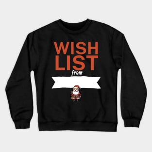 Wish list from Crewneck Sweatshirt